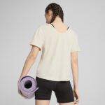 Puma Move Cloudspun Loose Fit Tee Γυναικείο T-shirt Μπεζ