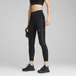 Puma Lace High-Waisted 7/8 Tights Γυναικείο Κολάν Μαύρο