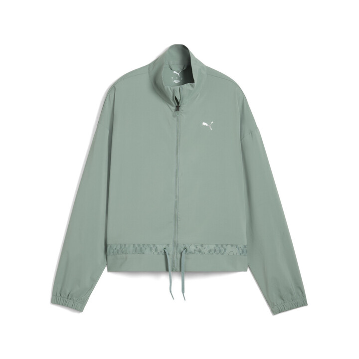 Puma Lace Woven Jacket Γυναικεία Ζακέτα Φούτερ Βεραμάν