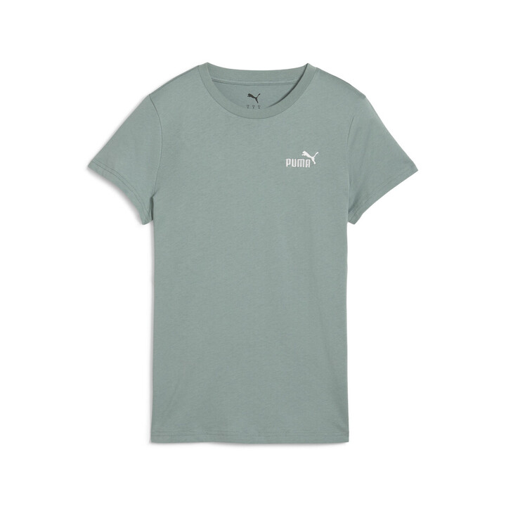 Puma Ess Smal No.1 Logo Tee Γυναικείο Κοντομάνικο Βεραμάν