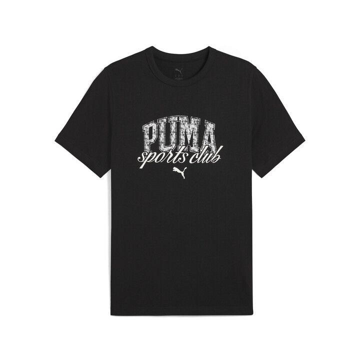 Puma Class Graphic Tee Aνδρικό Kοντομάνικο Μαύρο