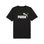 Puma Ess 2 Color No.1 Logo Tee Aνδρικό Kοντομάνικο Μαύρο