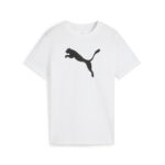 Puma Ess Cat Logo No1 Tee B Παιδικό Kοντομάνικο Λευκό