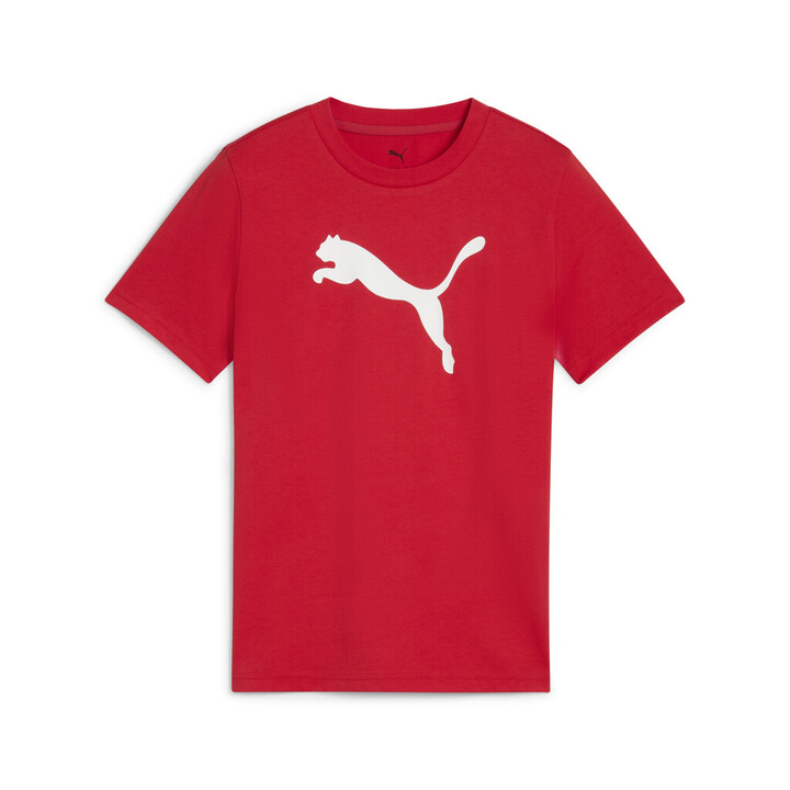 Puma Ess Cat Logo No1 Tee B Παιδικό Kοντομάνικο Κόκκινο