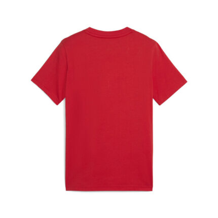 Puma Ess Cat Logo No1 Tee B Παιδικό Kοντομάνικο Κόκκινο