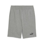 Puma Ess No. 1 Logo Jersey Shorts Παιδικό Σορτς/Βερμούδα Γκρι