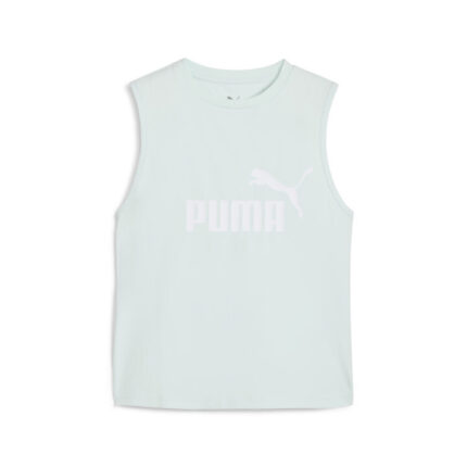 Puma ESS No. 1 Logo Slim Tank Γυναικεία Μπλούζα Αμάνικη Βεραμάν