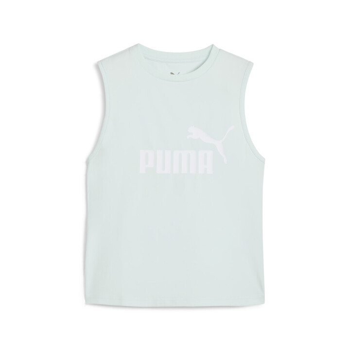 Puma ESS No. 1 Logo Slim Tank Γυναικεία Μπλούζα Αμάνικη Βεραμάν