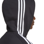 adidas Essentials French Terry 3-Stripes Full-Zip Hoodie