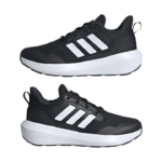 adidas Fortarun 3.0 Αθλητικά Παιδικά Παπούτσια Running με Κορδόνια Μαύρα