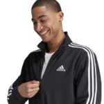 adidas Basic 3-Stripes Fleece Track Suit