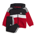 adidas Tiberio 3-Stripes Colorblock Fleece Track Suit Kids