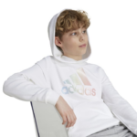 adidas Metallic Print Hoodie Kids