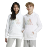 adidas Metallic Print Hoodie Kids