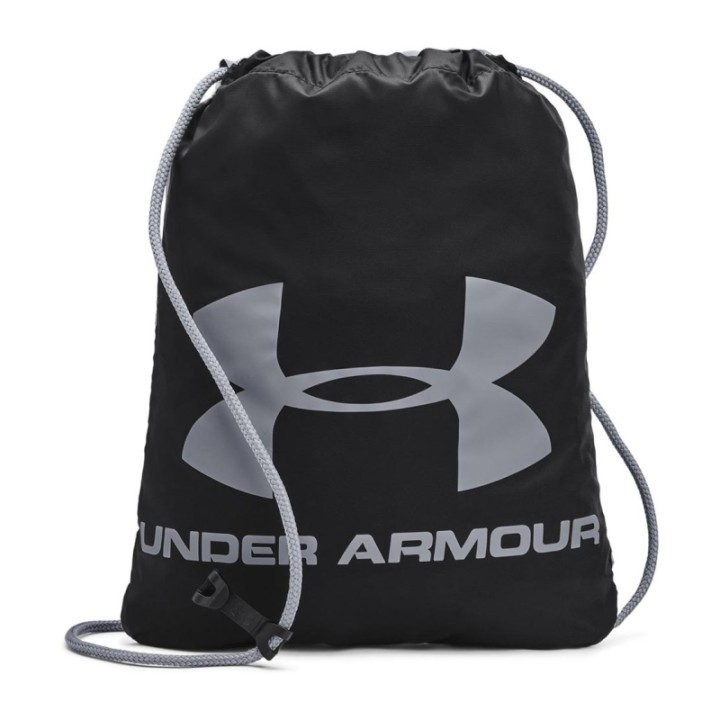 Under Armour Ozsee Sackpack Τσάντα Πλάτης Γυμναστηρίου Μαύρη / Γκρι