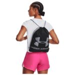 Under Armour Ozsee Sackpack Τσάντα Πλάτης Γυμναστηρίου Μαύρη / Γκρι