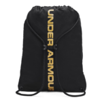 Under Armour Ozsee Sackpack Τσάντα Πλάτης Γυμναστηρίου Μαύρη / Χρυσό