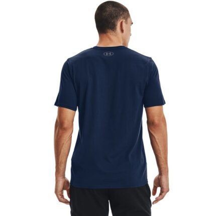Under Armour Sportstyle Left Chest Logo Ανδρικό Κοντομάνικο Navy Μπλε