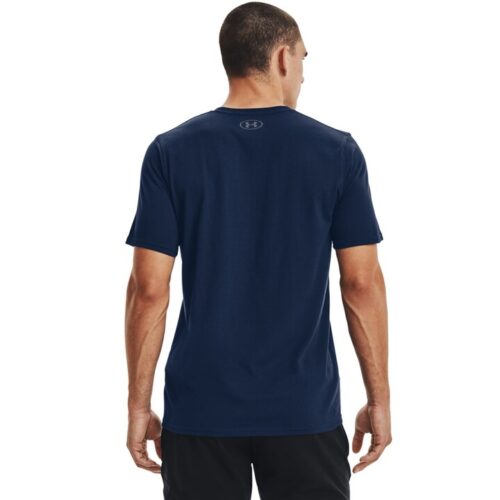 Under Armour Sportstyle Left Chest Logo Ανδρικό Κοντομάνικο Navy Μπλε