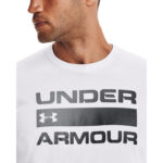 Under Armour Team Issue Wordmark SS Tee Ανδρικό Κοντομάνικο Λευκό