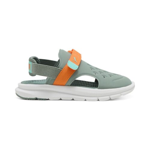 Puma Evolve Sandal AC PS Παιδικά Πέδιλα Κλειστά Λαδί