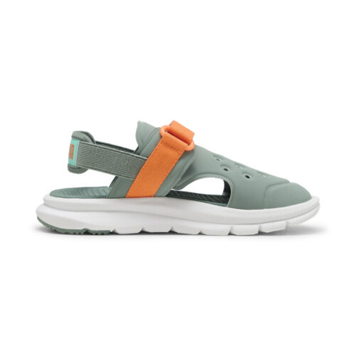 Puma Evolve Sandal AC PS Παιδικά Πέδιλα Κλειστά Λαδί