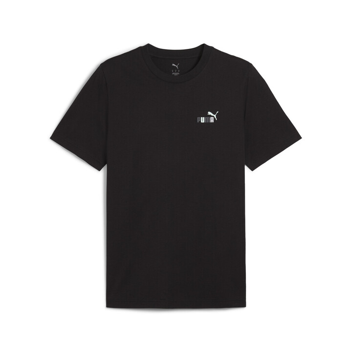 Puma Graphics Puma Back Tee Ανδρικό Κοντομάνικο Μαύρο