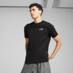 Puma Graphics Puma Back Tee Ανδρικό Κοντομάνικο Μαύρο