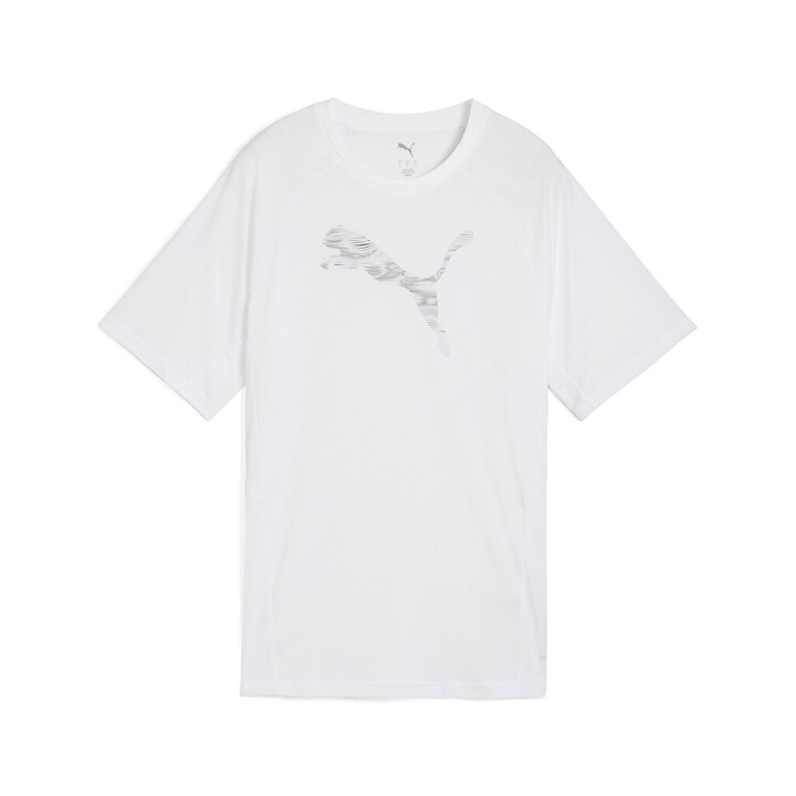 Puma Evostripe Relaxed Tee Γυναικείο Κοντομάνικο Λευκό