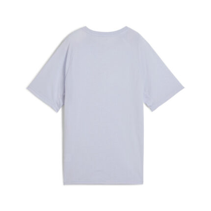 Puma Evostripe Relaxed Tee Γυναικείο Κοντομάνικο Μωβ / Σιελ