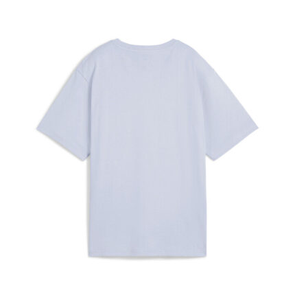 Puma Her Relaxed Graphic Tee Σιελ