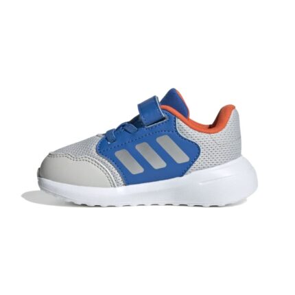 adidas Tensaur Run 3.0 Shoes Βρεφικά Παπούτσια Running με Σκρατς Μπλε / Γκρι / Πορτοκαλί