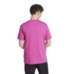 adidas Essentials Small Logo Single Jersey T-Shirt Ανδρικό Κοντομάνικο Φούξια