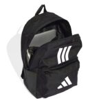 adidas Classic Back-to-School 3-Stripes Backpack Σακίδιο Πλάτης Μαύρο