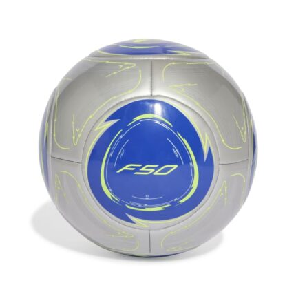 adidas Messi Club Ball Μπάλα Ποδοσφαίρου Ασημί / Μπλε