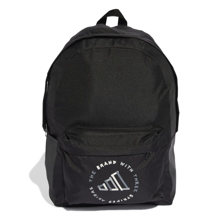 adidas Classic Print Backpack Σακίδιο Πλάτης Μαύρο