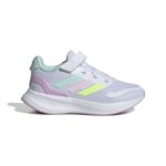 adidas Runfalcon 5 Shoes Kids Παιδικά Παπούτσια Τρεξίματος Λευκό / Ροζ / Βεραμάν