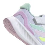 adidas Runfalcon 5 Shoes Kids Παιδικά Παπούτσια Τρεξίματος Λευκό / Ροζ / Βεραμάν