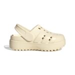 adidas Adilette Platform Clogs Γυναικεία Σαμπό Μπεζ