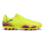 Puma Future 8 Play MG Ανδρικά Παπούτσια Ποδοσφαίρου με Τάπες Κίτρινο
