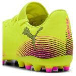 Puma Future 8 Play MG Ανδρικά Παπούτσια Ποδοσφαίρου με Τάπες Κίτρινο