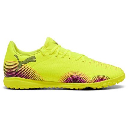 Puma Future 8 Play ΤΤ Ανδρικά Παπούτσια Ποδοσφαίρου με Σχάρα Κίτρινο