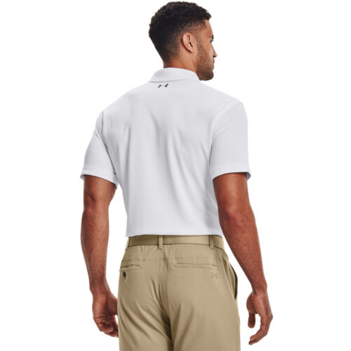 Under Armour Tech Polo Tee Ανδρικό Κοντομάνικο με Γιακά Λευκό