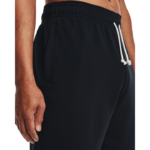 Under Armour Rival Terry Shorts Ανδρική Βερμούδα Μαύρη