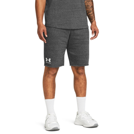 Under Armour Rival Terry Shorts Ανδρική Βερμούδα Γκρι