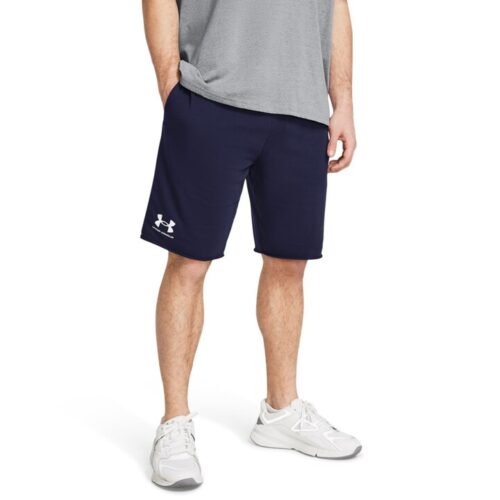Under Armour Rival Terry Shorts Ανδρική Βερμούδα Μπλε