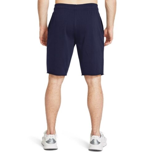 Under Armour Rival Terry Shorts Ανδρική Βερμούδα Μπλε