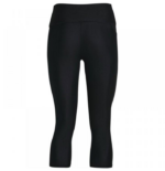 Under Armour Women's HeatGear Armour No-Slip Waistband Capris Γυναικείο Κολάν Μαύρο
