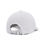 Under Armour Girls' Blitzing Adjustable Cap Παιδικό Καπέλο Λευκό / Ασημί