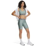Under Armour HeatGear 8" Shorts Γυναικείο Ποδηλατικό Κολάν Βεραμάν
